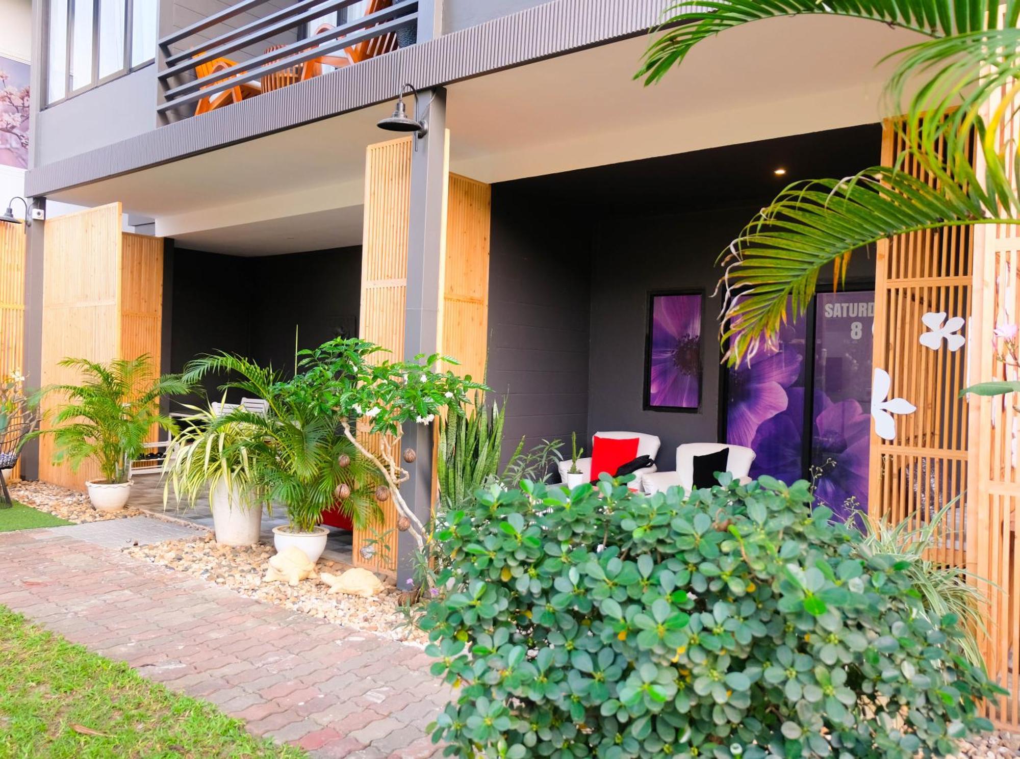 Baan Poon Garden Hotel Csaveng-part Kültér fotó